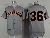 San Francisco Giants #36 Gaylord Perry 1962 Gray Mitchell And Ness Throwback Stitched MLB Jersey Sanguo,baseball caps,new era cap wholesale,wholesale hats